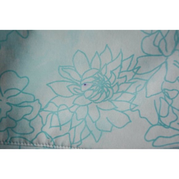 The North Face Women's Medium Apex Bionic Jacket Fleece Lined Blue Floral Print - Picture 9 of 12